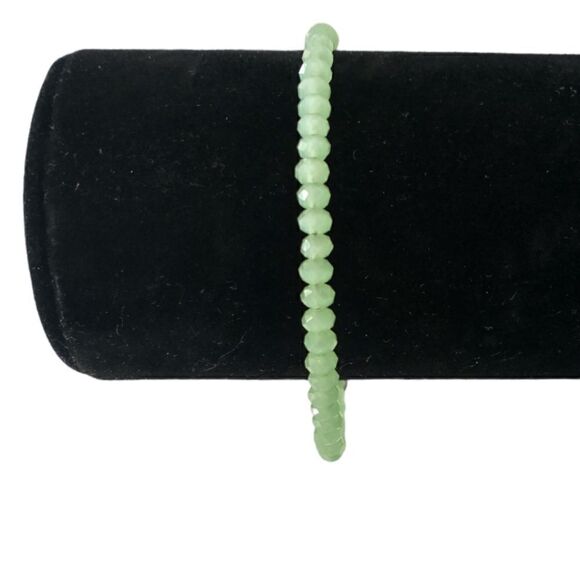 Alex And Ani Luminary Mantis Bangle Beaded Bracelet Copper Patina Energy Peridot - Picture 4 of 10